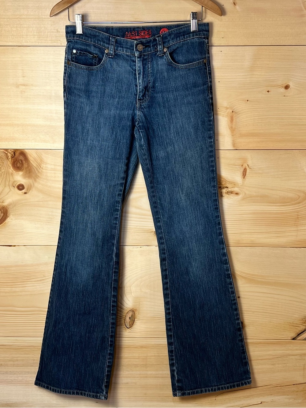 New York & Co “West Side Flare”Blue Denim Jeans - Cabincore Casual Streetwear